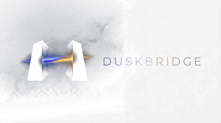 Duskbridge bridge mark and wordmark.