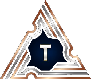 Trunnion AI triangular trunnion mark.